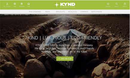 KYND HEMP Diamonds Homepage