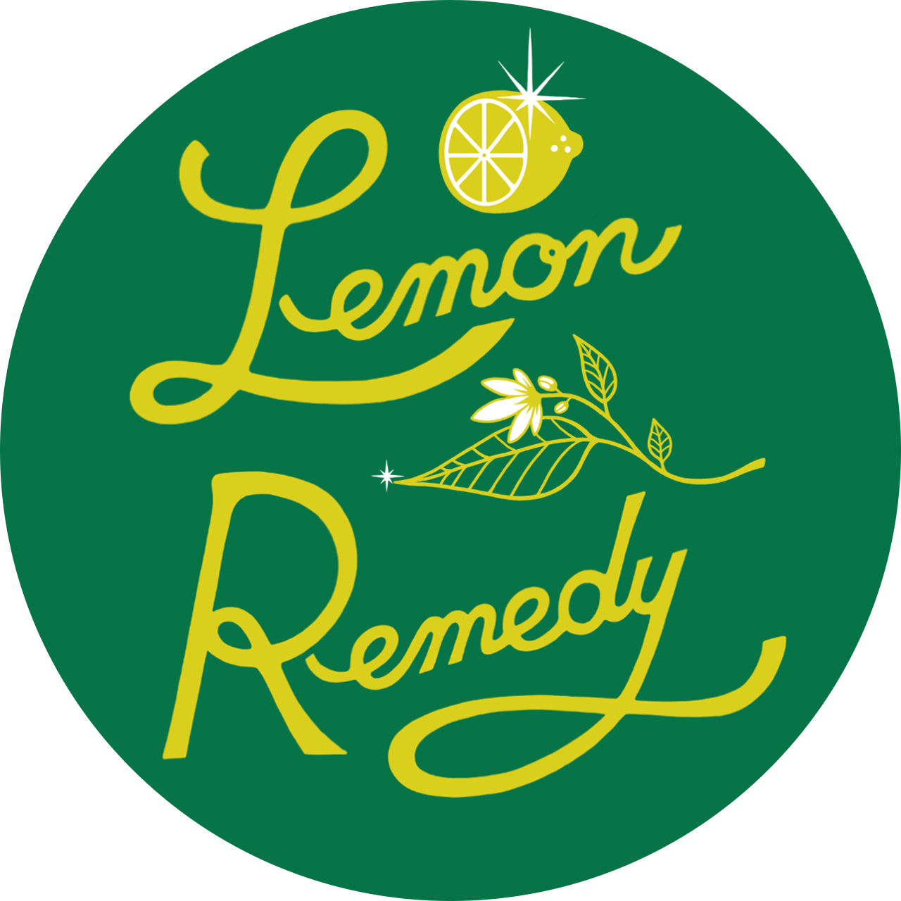 Lemon Remedy Circle Logo version