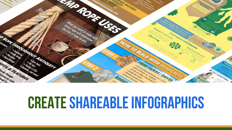 Create Shareable Hemp Infographics