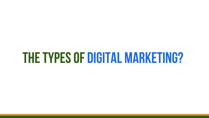 Types of Digital Marketing for Hemp Companies